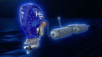 Discover the world’s first hydrogen outboard engine-powered boat