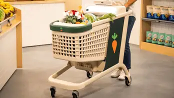 Want a faster grocery trip? These AI smart carts can help